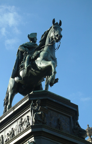Reiterdenkmal Friedrich der Große, Unter den Linden, Berlin